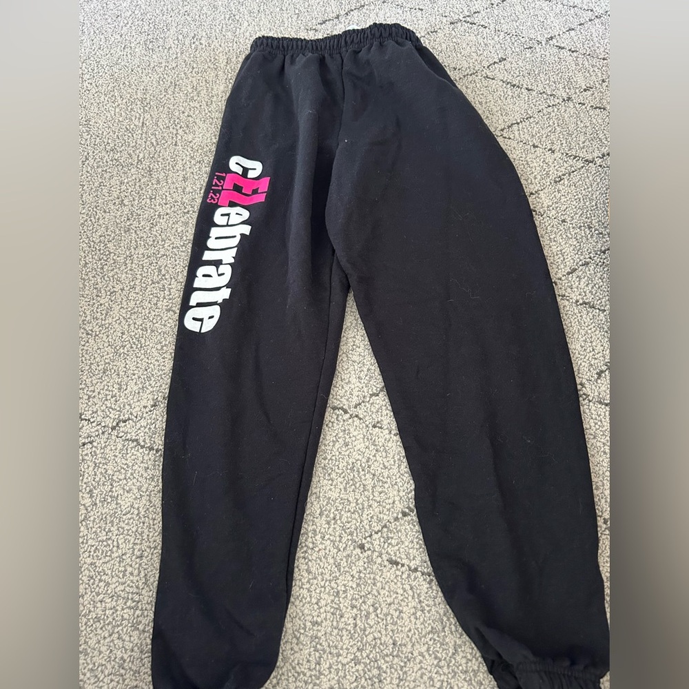 Black sweatpants